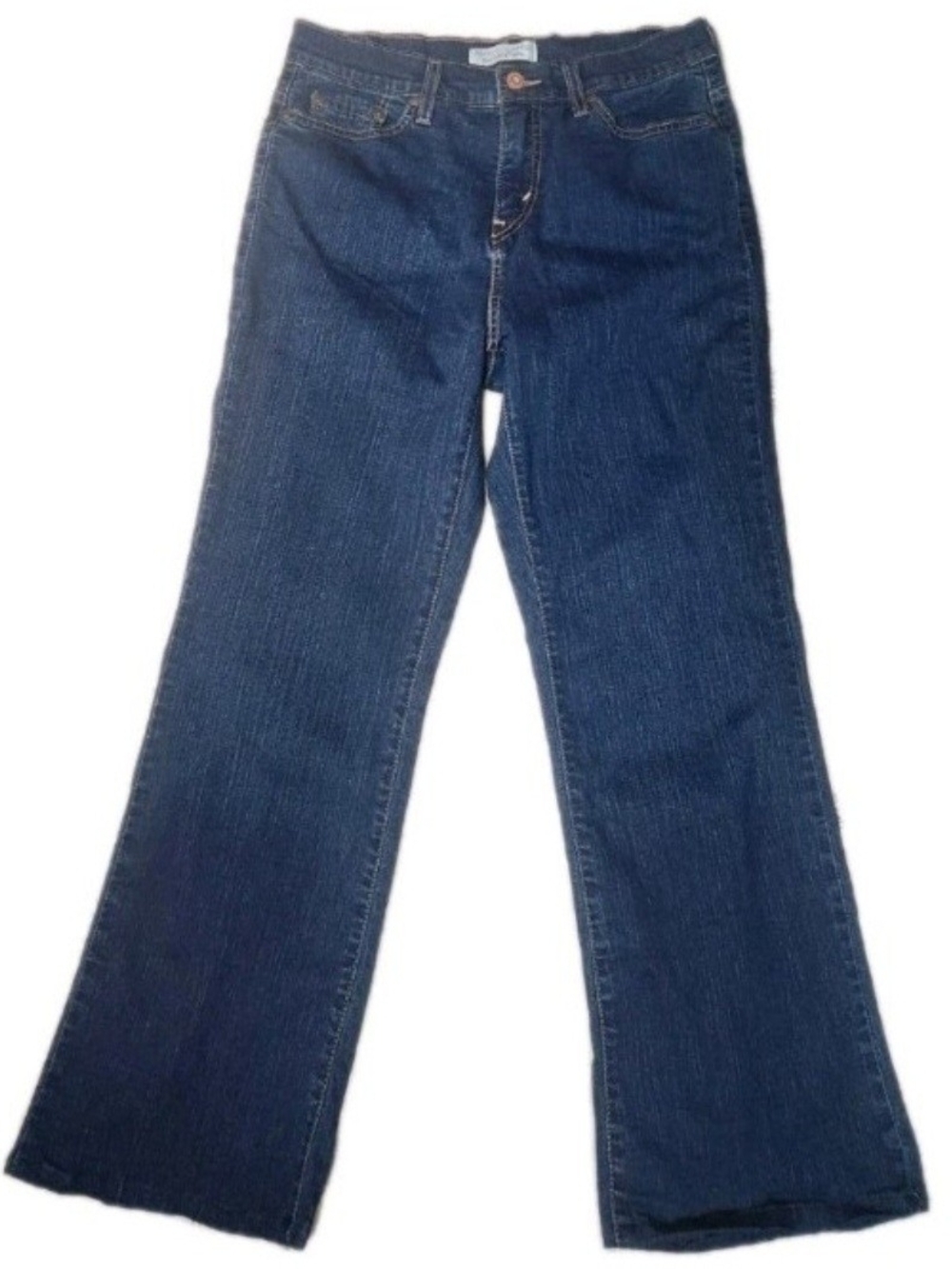 Levi's Perfectly Slimming Boot Cut 512 Jeans Women's Size 10 Short Dark Wash